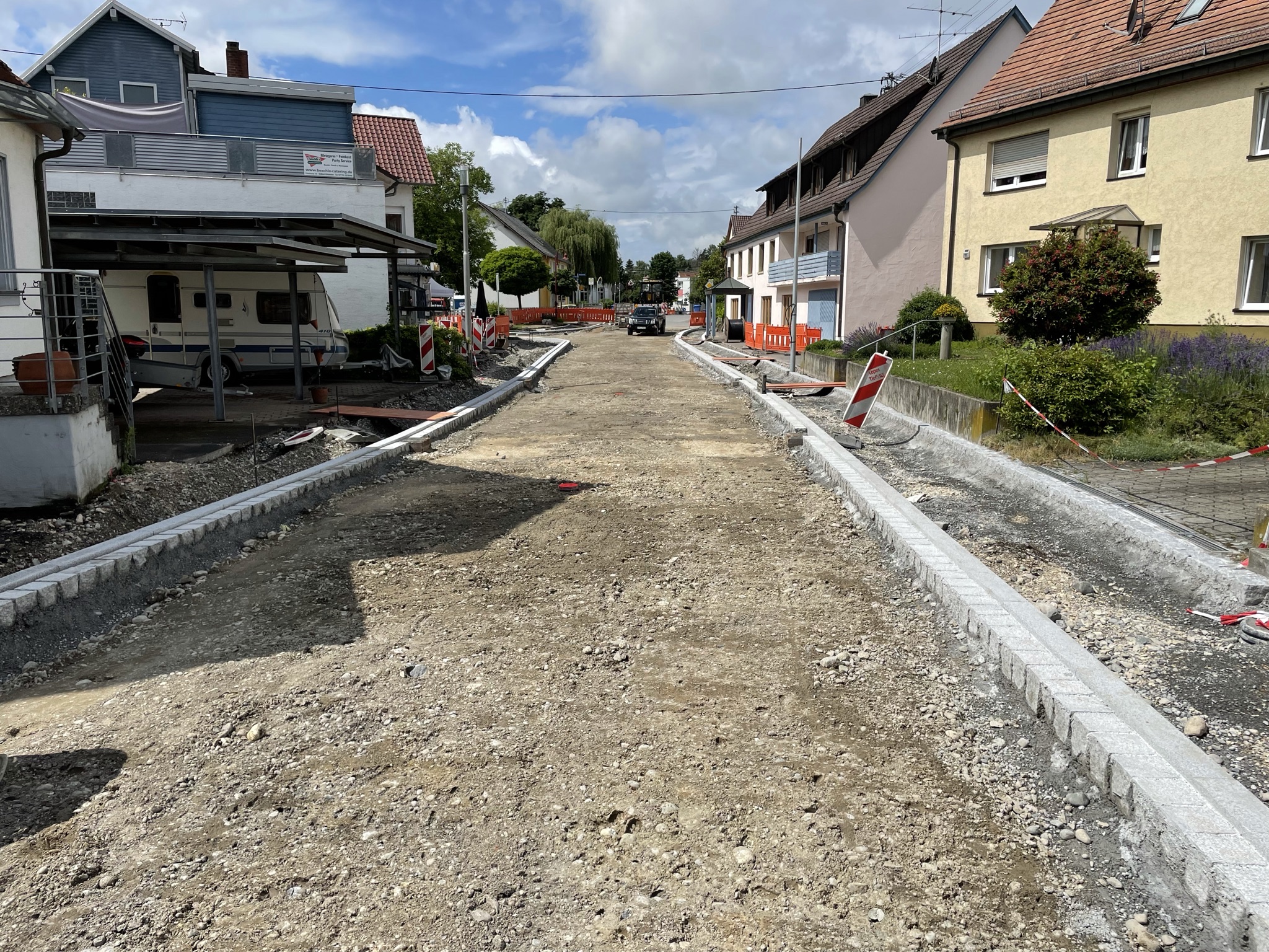 Erneuerung der Ortsdurchfahrt K6120 in Volkertshausen